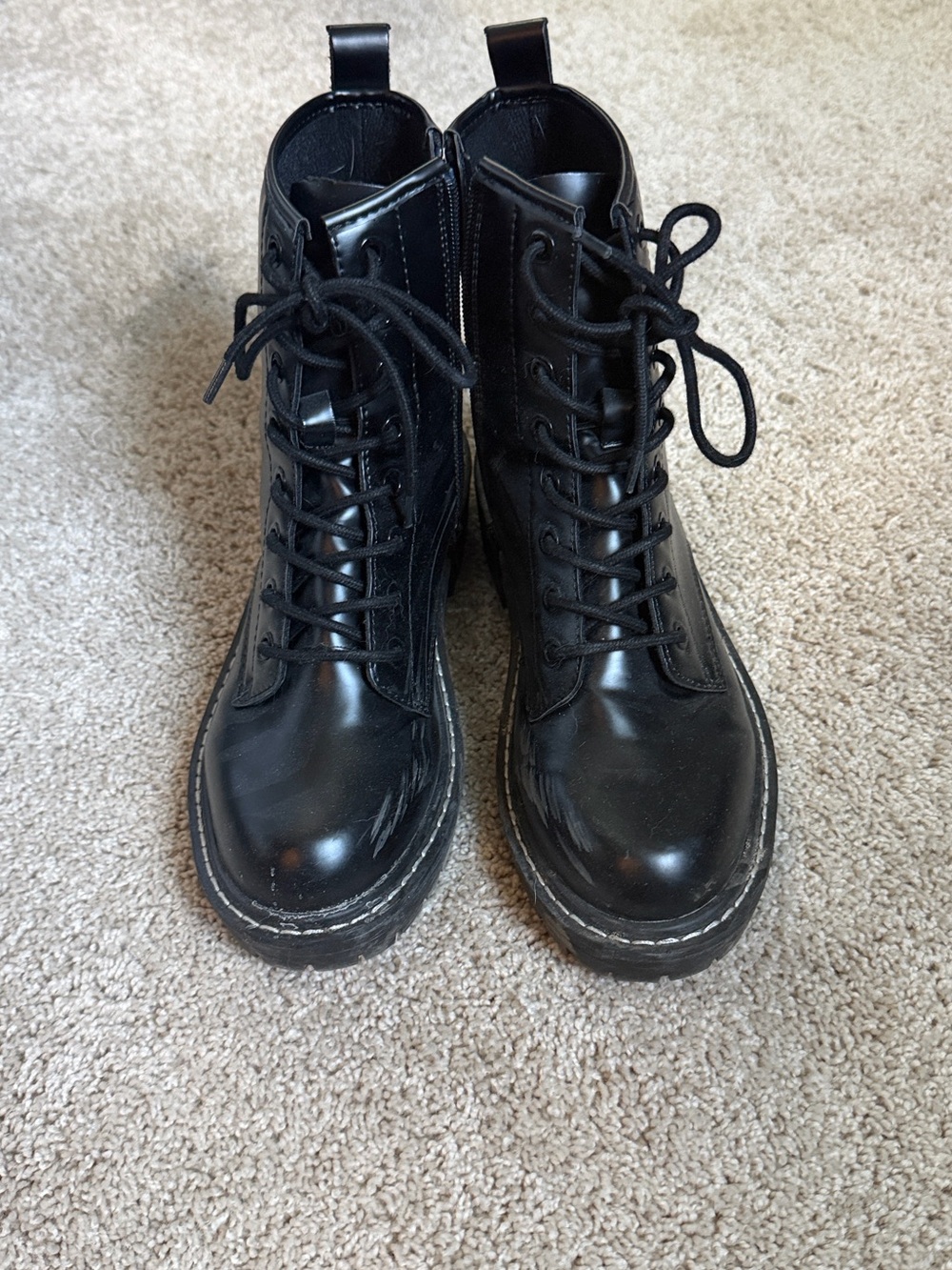 Women’s Lace-Up Combat Boots